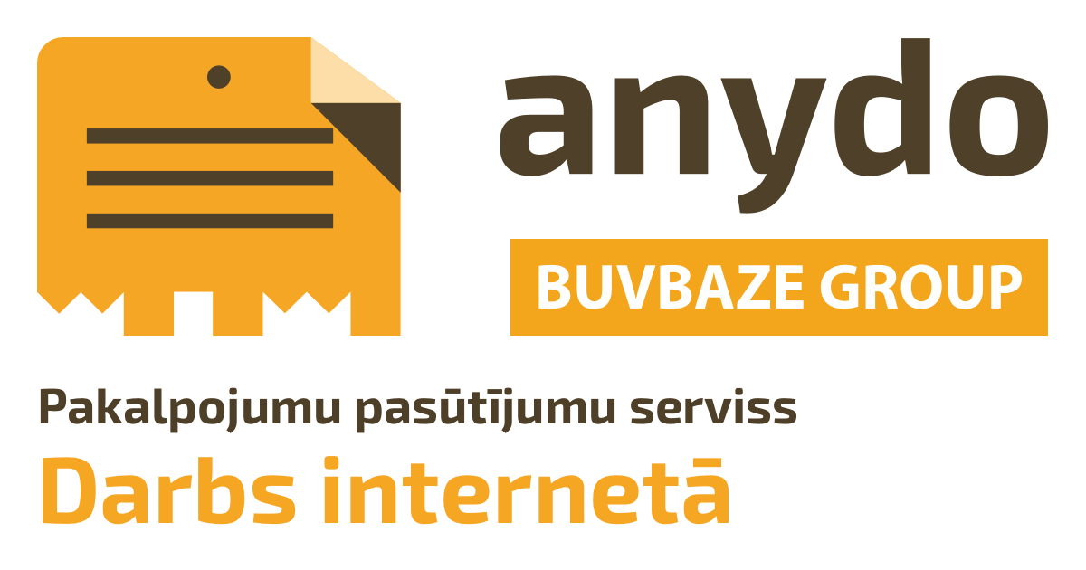 catch up As well Upset Darbs Internetā Latvijā ▻ ar Cenam un Atsauksmem Darbs Internetā - AnyDo.lv